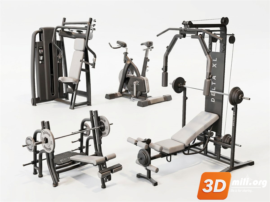 Fitness Equipment Skp Files